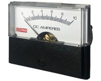 186-2537 RS PRO Analogue Panel Ammeter 10 (Input)A DC, 57mm x 44mm, ±1.5 % Moving Coil