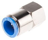 qsf-12-16-b Festo QS Series Straight Threaded Adaptor, G 1/2 Female to Push In 16 mm, Threaded-to-Tube Connection Style, 190654
