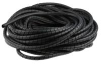 161-43201-sbpefr9-pe-fr-bk HellermannTyton Spiral Wrap, I.D 9mm, 100mm polyethylene (PE) SBPEFR Series