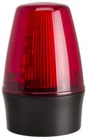 leds100-01-02 Moflash LEDS100 Series Red Flashing Beacon, 10 → 17 V ac/dc, Surface Mount, LED Bulb, IP65