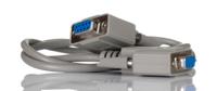 251-3275 RS PRO Female 9 Pin D-sub to Female 9 Pin D-sub Serial Cable, 1m