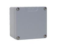 9108210 Rittal GA Series Cast Aluminium Wall Box, IP66, 120 mm x 122 mm x 80mm