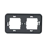 mur34101 Schneider Electric Grey 2 Gang Plug Socket, Indoor, Outdoor Use