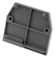 1sna118618r0100 Entrelec FEM Series End Cover for Use with DIN Rail Terminal Blocks