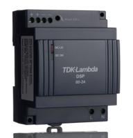 dsp-60-24 TDK-Lambda DSP Switched Mode DIN Rail Power Supply, 90 → 264 V ac / 120 →370V dc ac, dc Input, 24V dc dc