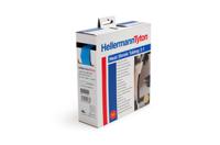 308-32406-his-3-248-po-x-bu HellermannTyton Heat Shrink Tubing, Blue 25.4mm Sleeve Dia. x 3m Length 3:1 Ratio, HIS-3 Series