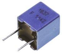 mkp1837368011 Vishay 68nF Polypropylene Capacitor PP 63 V ac, 100 V dc ±1% Tolerance Through Hole MKP 1837 Series