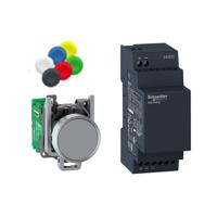 xb4rfb01 Schneider Electric Harmony XB5R Series Push Button, Panel Mount, 22mm Cutout