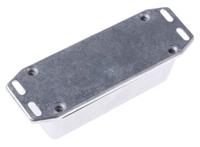 1590wafl Hammond 1590 Series Natural Die Cast Aluminium Enclosure, IP65, Flanged, Natural Lid, 92.6 x 38.5 x 31mm