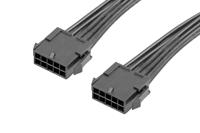2147571103 Molex 10 Way Male Micro-Fit 3.0 to 10 Way Male Micro-Fit 3.0 Wire to Board Cable, 600mm