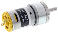417-9655 RS PRO Brushed Geared DC Geared Motor, 7.92 W, 12 V dc, 13 Ncm, 1974 rpm, 6mm Shaft Diameter