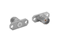 rfsmaa2jega Bulgin, Jack Flange Mount Circular Coaxial Connector, Jack Screw Termination, Straight Body