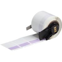 m6-31-427-pl Brady B-427 Purple, Transparent Label, 25.40mm Width, 12.70mm Height, 250 Qty