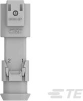 dt04-2p-te81-2-2303812-1 Deutsch, DEUTSCH DT Automotive Connector Socket Grey Cable Mount 2 Way, Screw Termination DT04-2P-TE81 / 2-2303812-1