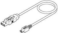 88732-8702 Molex USB 2.0, Male USB A to Male USB B, 1.5m