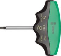 05005080001 Wera T Shape Metric Hex Key, 4mm