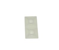 213-8523 RS PRO Self Adhesive White Cable Tie Mount 28.6 mm x 28.6mm, 5.5mm Max. Cable Tie Width