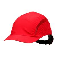 7100217868 3M Red Short Peaked Bump Cap, ABS Protective Material
