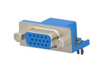 2311586-4 TE Connectivity 2311586 15 Way Board Mount D-sub Connector Receptacle, 2.29mm Pitch, with Boardlock