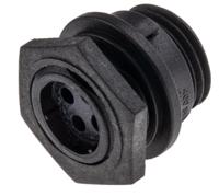 px041204p Bulgin Circular Connector, 4 Contacts, Front, Miniature Connector, Plug, Male, IP68, Buccaneer 400 Series