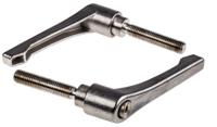 144-3616 RS PRO Stainless Steel Clamping Lever, M10 x 50mm