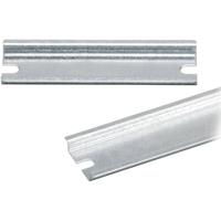 prh-2526-din-35-rail Fibox PRH Series Galvanised Steel DIN Rail for Use with Enclosures, 238 x 35 x 7mm