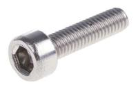 124-7360 RS PRO Stainless Steel Hex Socket Cap Screw, DIN 912, M8 x 80mm
