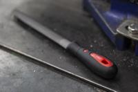 161-1476 RS PRO 150mm, Second Cut, Half Round Engineers File With Soft-Grip Handle