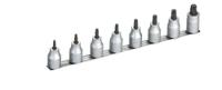 stj-8r SAM 8-Piece 1/2 in Bit Socket Set , Torx Bit