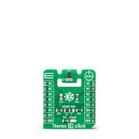 mikroe-4829 MikroElektronika Thermo 18 Click Temperature Sensor Add On Board for WSEN-TIDS mikroBUS Socket