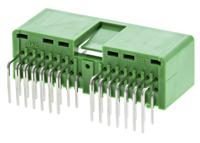 il-ag5-30p-d3l2 JAE IL-AG5 Series Right Angle Through Hole PCB Header, 30 Contact(s), 2.5 mm Pitch, 2 Row, Shrouded