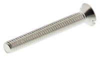 482-9322 RS PRO Slot M4 Countersunk Brass Machine Screws DIN 963 x 30.0mm