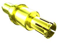 mmcx7-p-c-gf-st-ca3 Samtec MMCX7 Series, Jack PCB Mount MCX Connector, 75Ω, Solder Termination, Straight Body