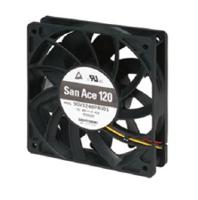 9gv1248p4g011 Sanyo Denki San Ace 9GV Series Axial Fan, 48 V dc, DC Operation, 289.8m³/h, 20.16W, 420mA Max, 120 x 120 x 25mm