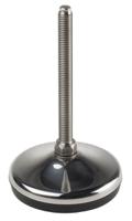 162-3262 RS PRO M10 Rubber Adjustable Foot, 1000kg Static Load Capacity 10° Tilt Angle