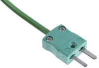 768-6594 RS PRO Type K Thermocouple Cable/Wire Extension Lead, 10m, Unscreened, PVC Insulation, +105°C Max, 7/0.2mm