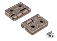 3842544527 Bosch Rexroth Die Cast Aluminium Door Hinge, MGE, 8mm Slot, 30 mm Strut Profile