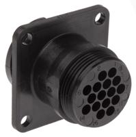 206036-1 TE Connectivity Circular Connector, 16 Contacts, Panel, Standard Connector, Plug, Female, CPC Series