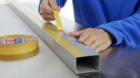 51970-00022-00 Tesa  Transparent Double Sided Plastic Tape, 220μm Thick, 13,5 N/cm, PP Backing, 19mm x 50m