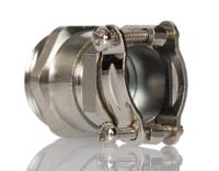 5210332052106810 Lapp SKINDICHT Series Metallic Nickel Plated Brass Cable Gland, M20 Thread, 7mm min., 12mm max., IP55