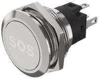 82-61511a54b015 EAO 82 Series Illuminated Illuminated Push Button Switch, Momentary, Panel Mount, 22.3mm Cutout, SPDT, White LED, 240V,