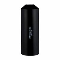 de272919486 3M End Cap Black, Polyolefin Adhesive Lined