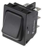 1-1634201-0 TE Connectivity DPDT, On-Off-On Rocker Switch Panel Mount
