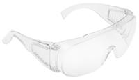 71448 3M Visitor UV Safety Glasses, Clear PC Lens