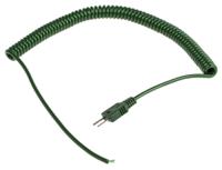827-6056 RS PRO Type K Thermocouple Cable/Wire, 2m, Unscreened, Polyurethane Insulation, +125°C Max, 10/0.12