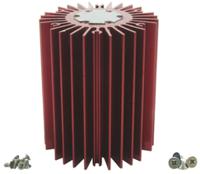 ila-hsink-star-50x60mm-red-k Intelligent LED Solutions Heatsink, Dragon 1, Duris 1, Duris 4, Oslon 1, Oslon 4, Stanley 1, Stanley 4, 50 (Dia.) x
