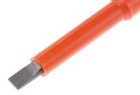 911-1102 ITL Insulated Tools Ltd Slotted Insulated Screwdriver, 5 x 1 mm Tip, 150 mm Blade, VDE/1000V, 227 mm Overall