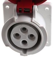 4281666 Scame Socket, Rated At 16A, 380 → 415 V