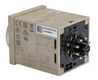 h3cr-a8s-ac24-48dc12-48 Omron H3CR Series DIN Rail Mount Timer Relay, 12 → 48 V dc, 24 → 48V ac, 8-Contact, 0.05 s → 300h