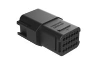 atv04-18pb-rr01 Amphenol Industrial, ATV Automotive Connector Socket Black 18 Way ATV04-18PB-RR01